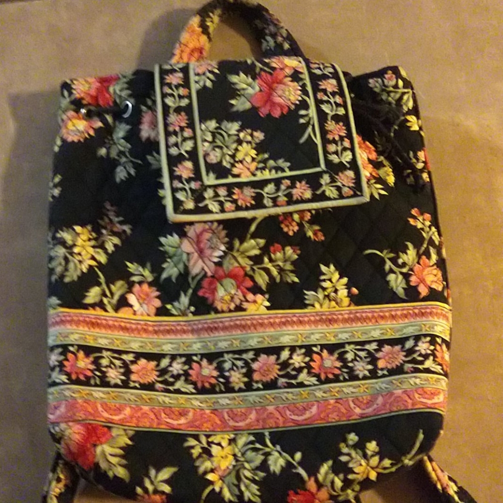 Floral backpack
